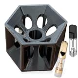 Delta Loom Hexagon 510 Cartridge Storage Stand - Upright Holder for 6 Cartridges and 1 Pen - Desktop Organizer - Black