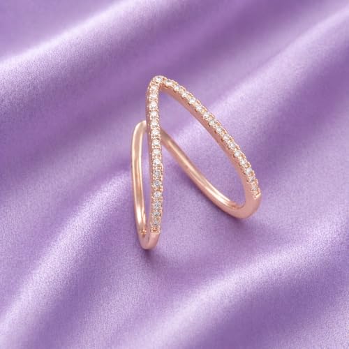 Image of SALTY Anti Tarnish Finger Ring for Women | Adjustable Fancy Jewellery Design | Fashion Accessories for Girls | Minimal Jewelry | Gift for Diwali, Christmas, Marriage, Birthday