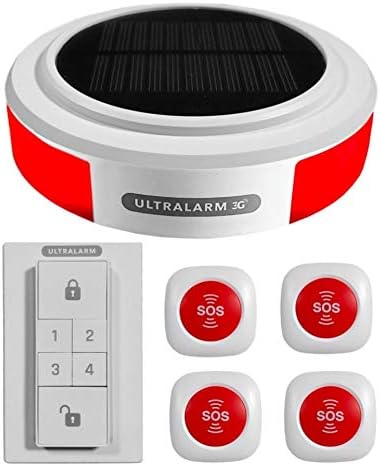 Solar Powered 3G GSM SOS Panic Alarm Ultralarm (No Sim Card)