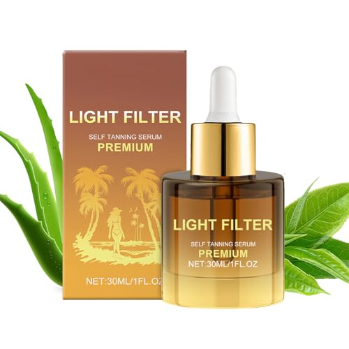 Loción Autobronceadora Sin Sol | Crema Autobronceadora 30ml | Fórmula Hidratante Líquida Bronceado Progresivo Duradero Cuidado Natural de Piel para Hombres y Mujeres Cuerpo