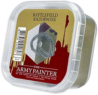 The Army Painter | Basing: Razorwire | imituje tło rozerwane przez wojnę | podkład | dla realistycznego wyglądu