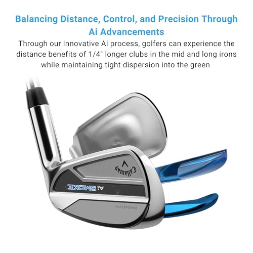 Callaway Golf Paradym AI Smoke Individual Iron (Right Hand, 9 Iron, Graphite, Regular) - Image 3