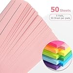 Eastern Wolf 9 Pads to Do Lined Sticky Notes, 9 Bright Multi Colors Self-Stick Note Pads, 3x4 Inch with Line Adhesive Memo Sticky Notes Notepad, 50 Sheet/Pad - Image 5