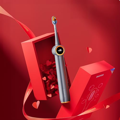 RANVOO [NO.1 Teeth Clean & Whiten] Bubble Sonic Electric Toothbrush