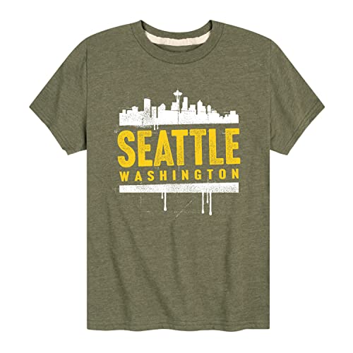 Instant Message - Seattle, Washington - Toddler & Youth Short Sleeve Graphic T-Shirt