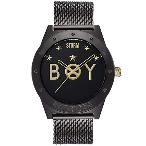 Montres Homme étanche 5 Bar avec boîtier en acier robuste STORM Boy Star