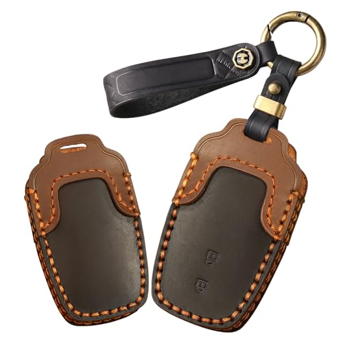 Coque de clé de voiture pour Toyota étui cuir C-HR et Corolla