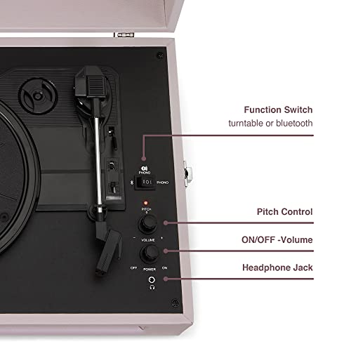 Crosley Voyager Platine Vinyle – Tourne Disque – Tourne Disque Vinyle – Platine Vinyle Bluetooth – Platines Vinyles… - Les Beatles, Paul McCartney, John Lennon, RIngo Starr, George Harrison Crosley Voyager Platine Vinyle - Tourne Disque - Tourne Disque Vinyle - Platine Vinyle Bluetooth - Platines Vinyles… – Image 4