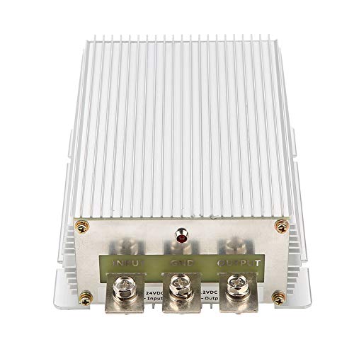 Convertisseur 24 V à 12 V CC haute efficacité 60 A avec boîtier de protection étanche