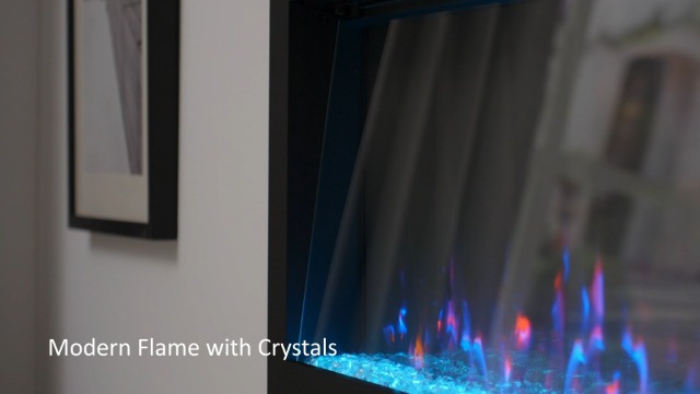 Amazon.com: PuraFlame Bernice 42 Inch Smart Linear Electric