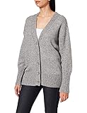 Acabado de alta calidad BOSS C_Falela Suter crdigan, Silver40, S para Mujer