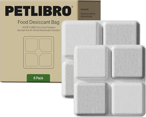 Image of PETLIBRO Pet Food Desiccant Bag, 12 Packs Desiccant Bags for Cat Dog Feeder