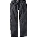  COLAC Übergrößen Herren Klassische Five-Pocket Jeans mit Stretch schwarz_301 52/30