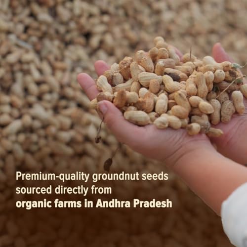 Image of Conscious Food Cold Pressed Groundnut Oil | 5 Litre | Peanut Oil | Natural | Cooking Oil | Kolhu /Kacchi Ghani /Chekku | Mungfali tel