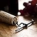 Makupon Multi-Tool Waiters Corkscrew Portable Red Wine Bottle hinged Opener Set with Keychain