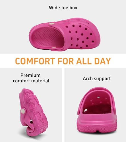 Image of Cubufly Kids Boys Girls Clog Garden Shoes Slip On Slide Sandals Beach Water Shoes for Toddler /Little Kid /Big Kid /Children