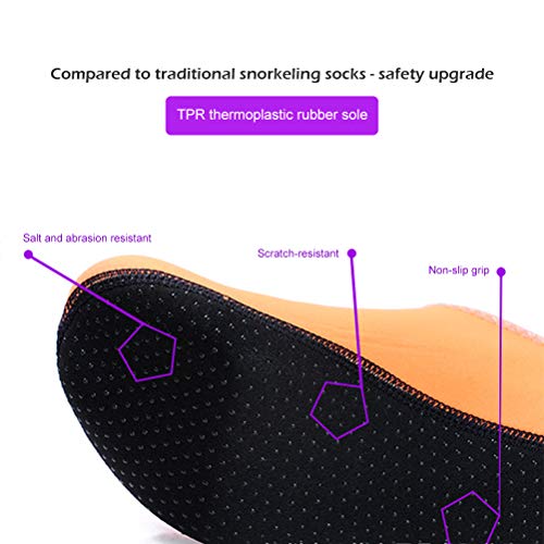 ZJchao Outdoor Beach Shoes Woman Men Walking Barefoot Water Sports Shoes Swimming Quick Drying Sneaker for Surfing Fishing Kayaking Climbing (17)