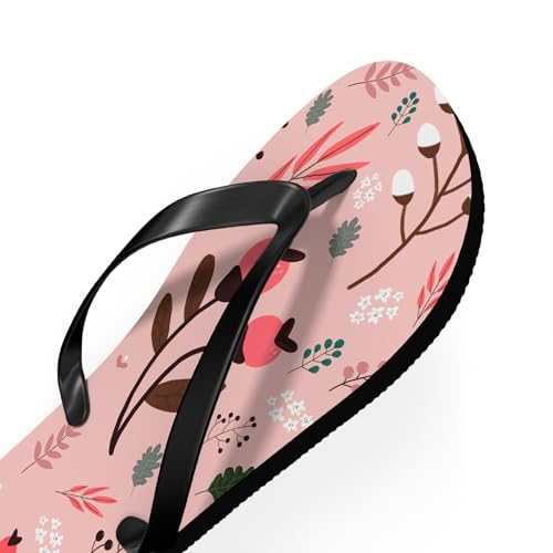 Personalized Printed Flip Flops customized personalised customised slippers sandals flats any design text3