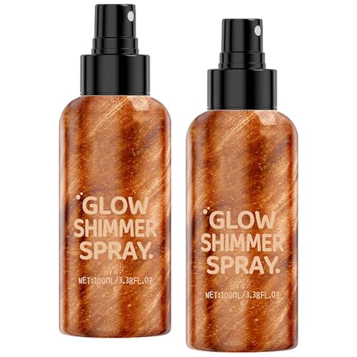 Aceite Iluminador Corporal Con Brillo, Maquillaje Iluminador Body Shimmer, para Clavícula, Hombros y Brazos