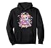 Niedlicher Voodoo-Teddybär mit Totenköpfen, pastellfarben Pullover Hoodie