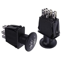 2PCS 8 terminals PTO Switch 1722887SM for Bad Boy Mowers ZT Elite MZ & ZT Magnum Maverick Rebel Rogue Renegade Outlaw Ariens 21546196, 582107601 AYP 140404 146283 154959 154963 169416