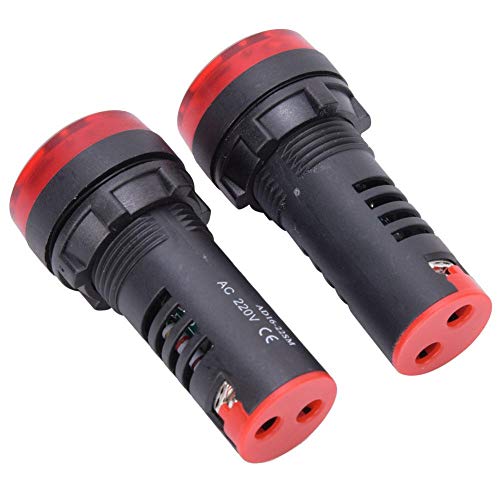 LED Buzzer Purple Mild 10PCS AC220V Flash Alarm for Warning