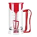 Dispenser Impastatore per Pancake, Cupcake, Waffle, Alimentato a Batteria con Camera Trasparente, Strumento di Cottura Essenziale per la immagine