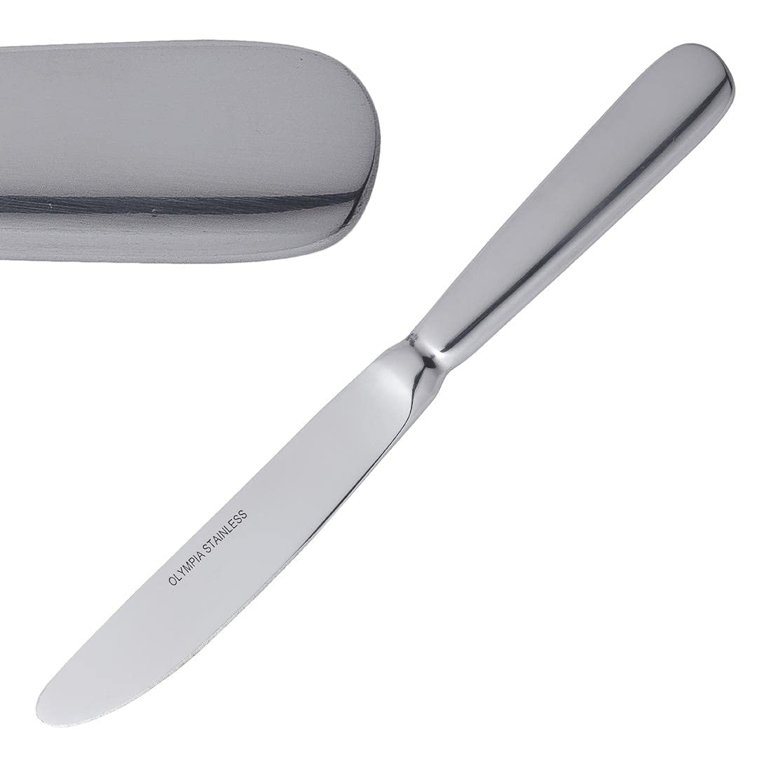Olympia Baguette Commercial Stainless Steel Dessert Knives, Box of 12
