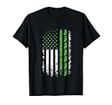Pickle Cucumber US American Flag For Pickle Lovers Men Women T-Shirt