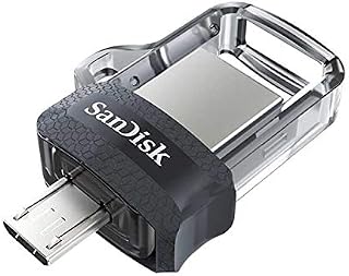 SanDisk Ultra 128GB Dual Drive m3.0 Dual Connector Flash Drive for Mobile Devices Up to 130Mb/s