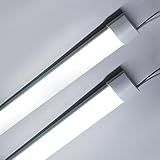💰【52% di risparmio sui costi, super luminoso】 Questa luce plafoniera led soffitto produce più luminosità di 2 tubi fluorescenti
