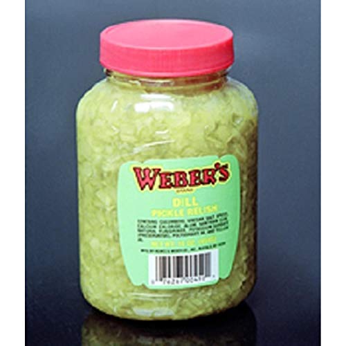 Weber's Dill Pickle Relish - 16 Oz