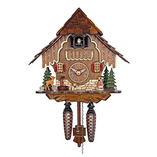 HerrZeit by Adolf Herr Quartz Cuckoo Clock in The Black Forest AH 21 QM
