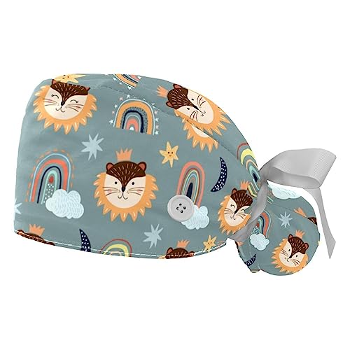 Berretti Bouffant VERED : Lot de 2 Chapeaux de Travail Réglables