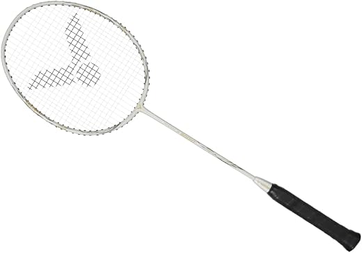VICTOR JS-800HT A-4U JetSpeed Series Strung Badminton Racket - Pearly White