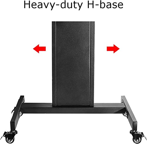 Soporte móvil para TV de altura baja para 32-65 pulgadas miniatura 6
