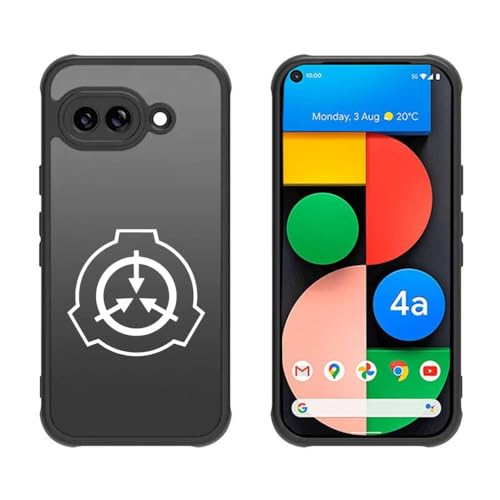 The Scp Foundation Google Pixel 7A/8A/9A ケース スマホケース 携帯カバー レンズ保護 電話カバー 互換性のある 兼用性 手触りが良い 軽量 薄型 防塵 滑り止め 指紋防止 耐衝撃 全面保護 脱着簡単