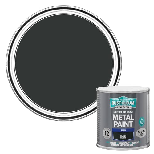 Rust-Oleum Metal Expert Satin Black 250ml