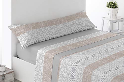 Miracle Home Pirineo Rábita, Gris, 135 x 200 cm, 135X200