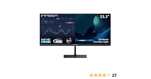 Amazon.co.jp: INNOCN 23.3型ワイドスクリーンモニター、21:9 FHD(2560