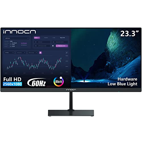Amazon.co.jp: INNOCN 23.3型ワイドスクリーンモニター、21:9 FHD(2560