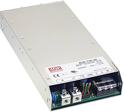 Image of AC to DC Switching Enclosed Power Supply with PFC Function 48 Volts 15.7 Amps 753.6 Watts