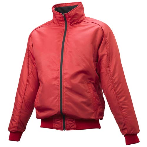 ジャケット グラウンドコート フロントフルZIP メンズ レッド 日本 XO2