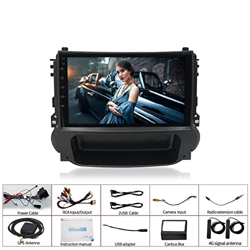 ANDROID SYSTEM/2.5D SCREEN é usado para 12-15 Chevrolet Malibu navigation player mp5 4+64 built-in C