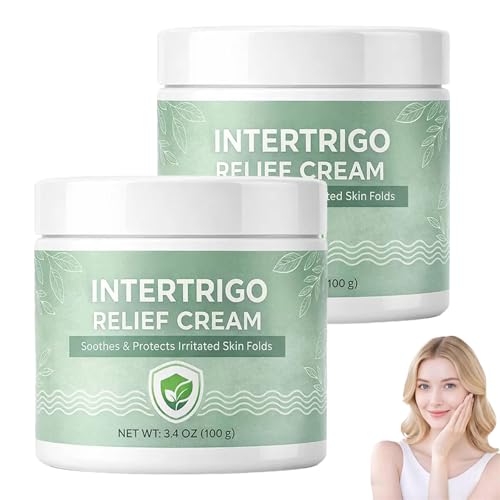 GosBio 2026 Advanced Intertrigo Relief Cream with Zinc Oxide & Undecylenic Acid | Professional Skin Fold Care for Chafing & Irritation Moisture Control & Daily Comfort Support for Sensitive Areas (1 Pack)
