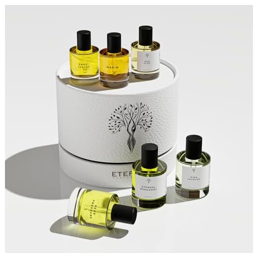 Eternal perfume oils Gift Set | 6 Pcs Exquisite Scents Inspired by Iconic Fragrances | Long-Lasting - Perfume Oils for Women & Men (Sweet Luxury, Pear Pressure, Maxim, Oud, Bergamot, Pink Jasmine)