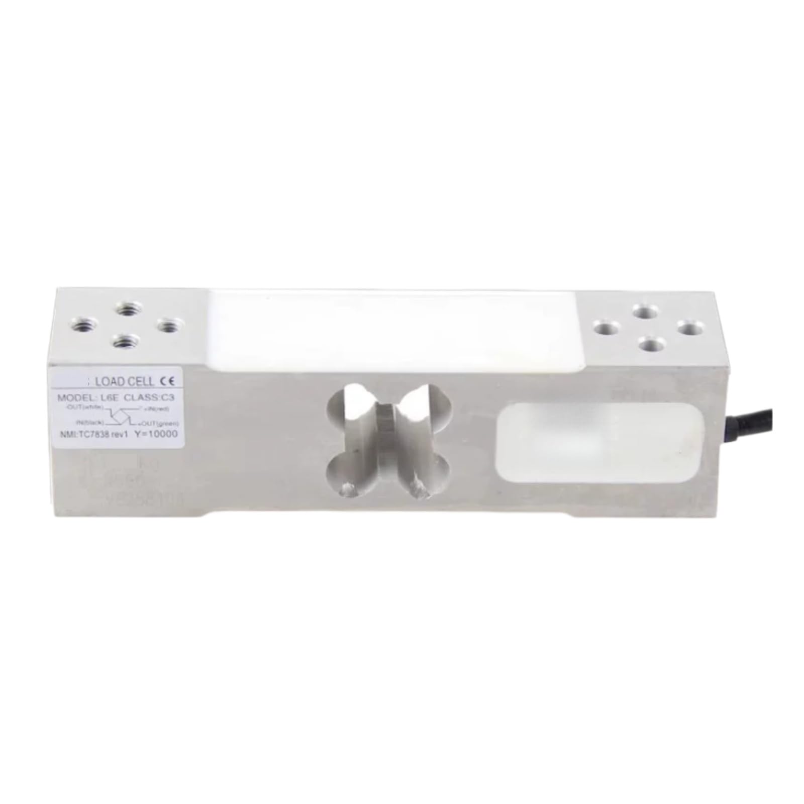 HKEJSJWA L6E Load Cell, C3 Accuracy L6E-C3 50kg, 60KG, 100KG, 150KG, 200KG, 300KG, 500KG Measuring Weight Sensor(60KG)