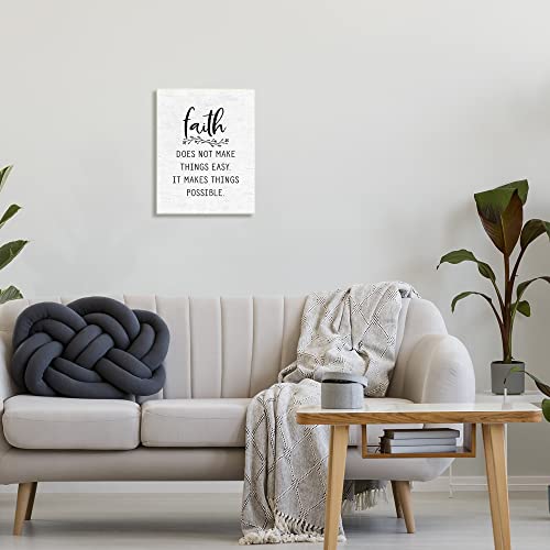 Image of 'Encouraging Faith Quote Rustic Botanical'| Wall Plaque Art