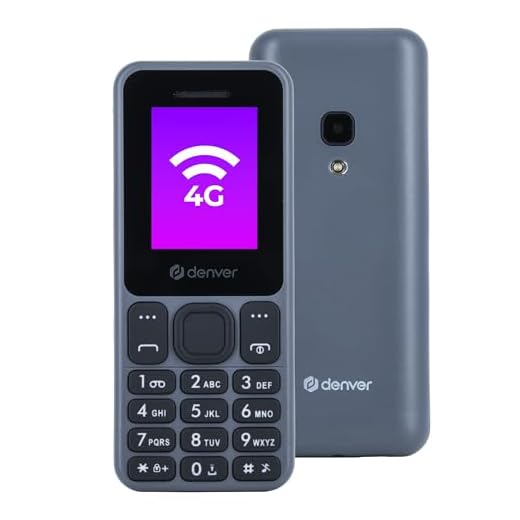 Denver Electronics Téléphone Portable FAS-1860L 1,77"