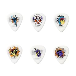 Dunlop BL100T73 Boîte de 6 Médiators Alan Forbes Blackline 0,73 mm - Les Beatles, Paul McCartney, John Lennon, RIngo Starr, George Harrison Dunlop BL100T73 Boîte de 6 Médiators Alan Forbes Blackline 0,73 mm – Image 2